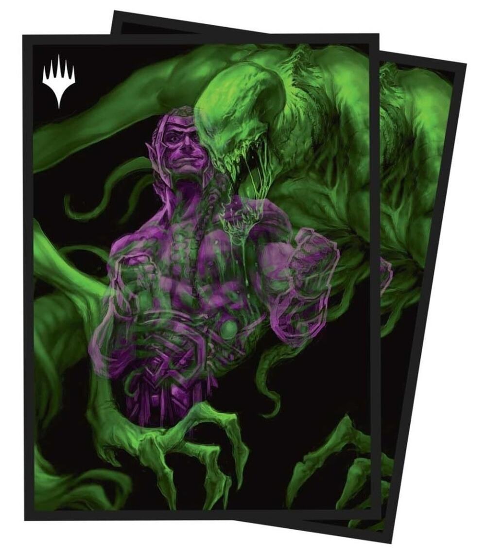 Ultra Pro - Duskmourn 100ct Deck Protector Sleeves - Features Artwork of Tyvar
